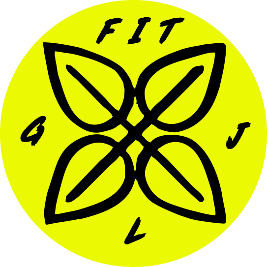 Jayy Lets Get Fit lime knot logo